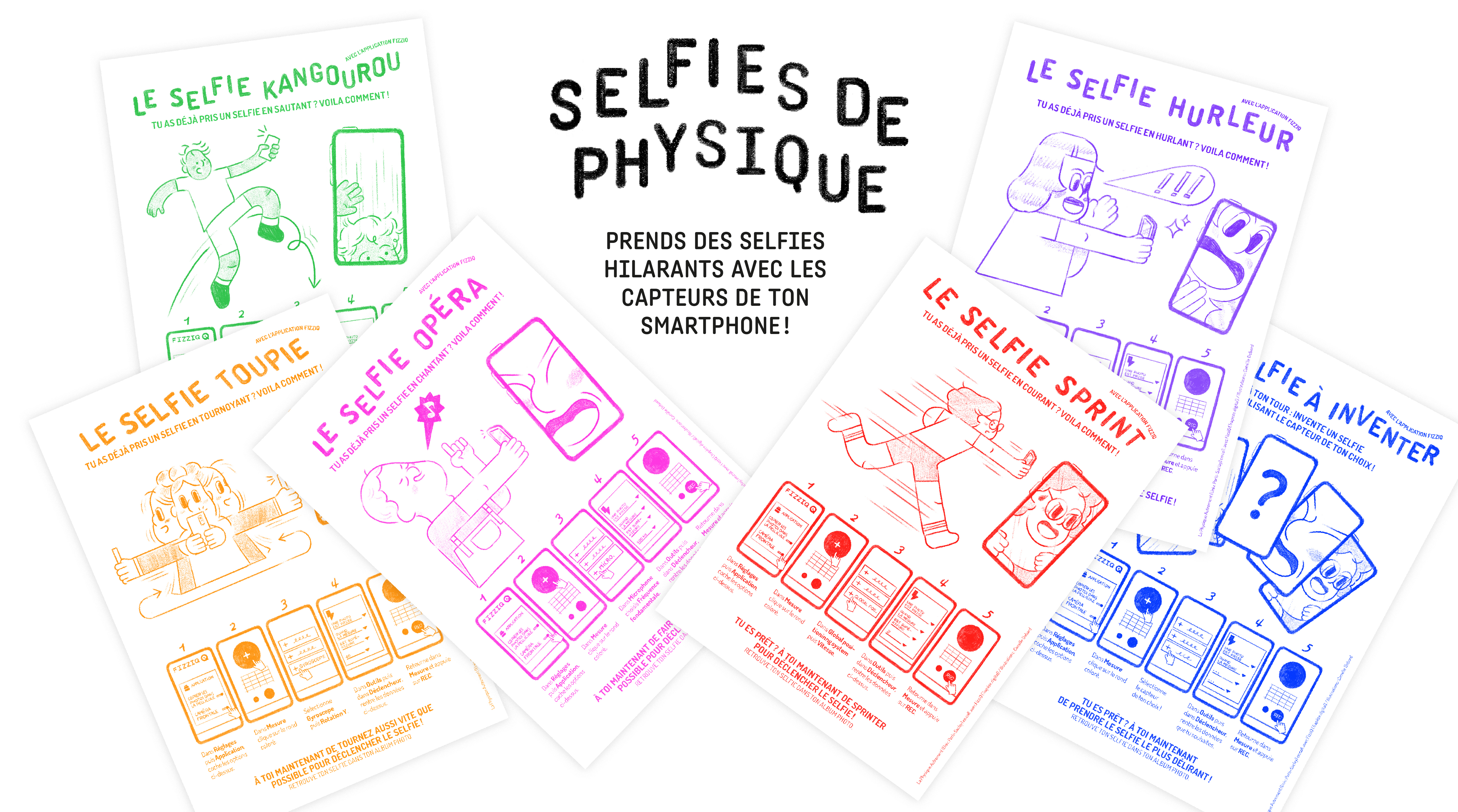 Notices illustrées pour découvrir des premières notions de physique